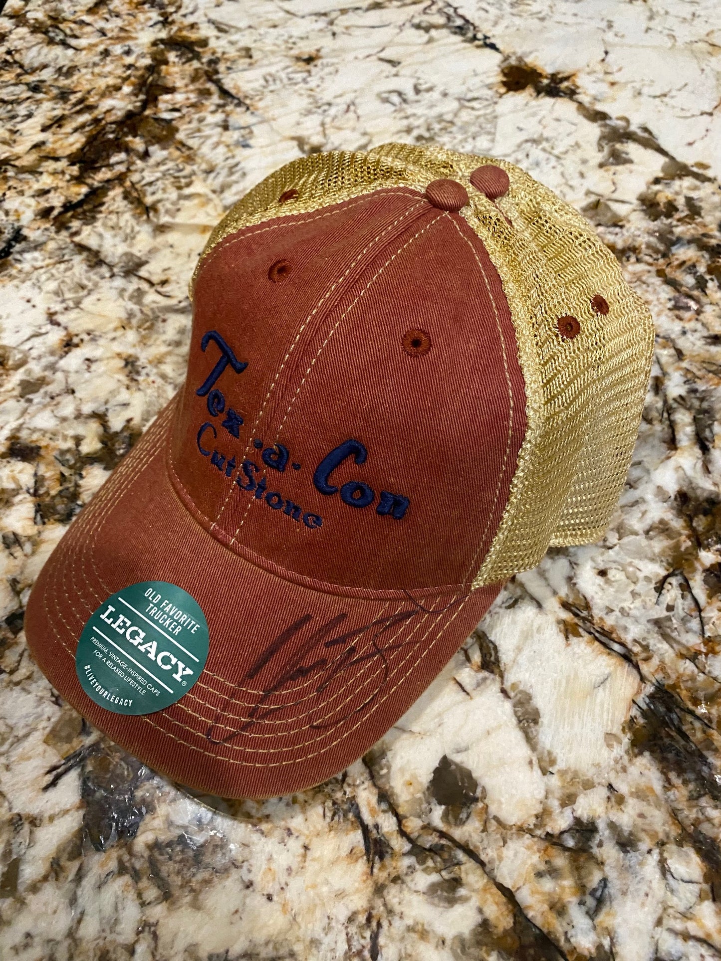 AUTOGRAPHED 2024 No. 14 Tex-a-Con Hat (Limited Inventory)