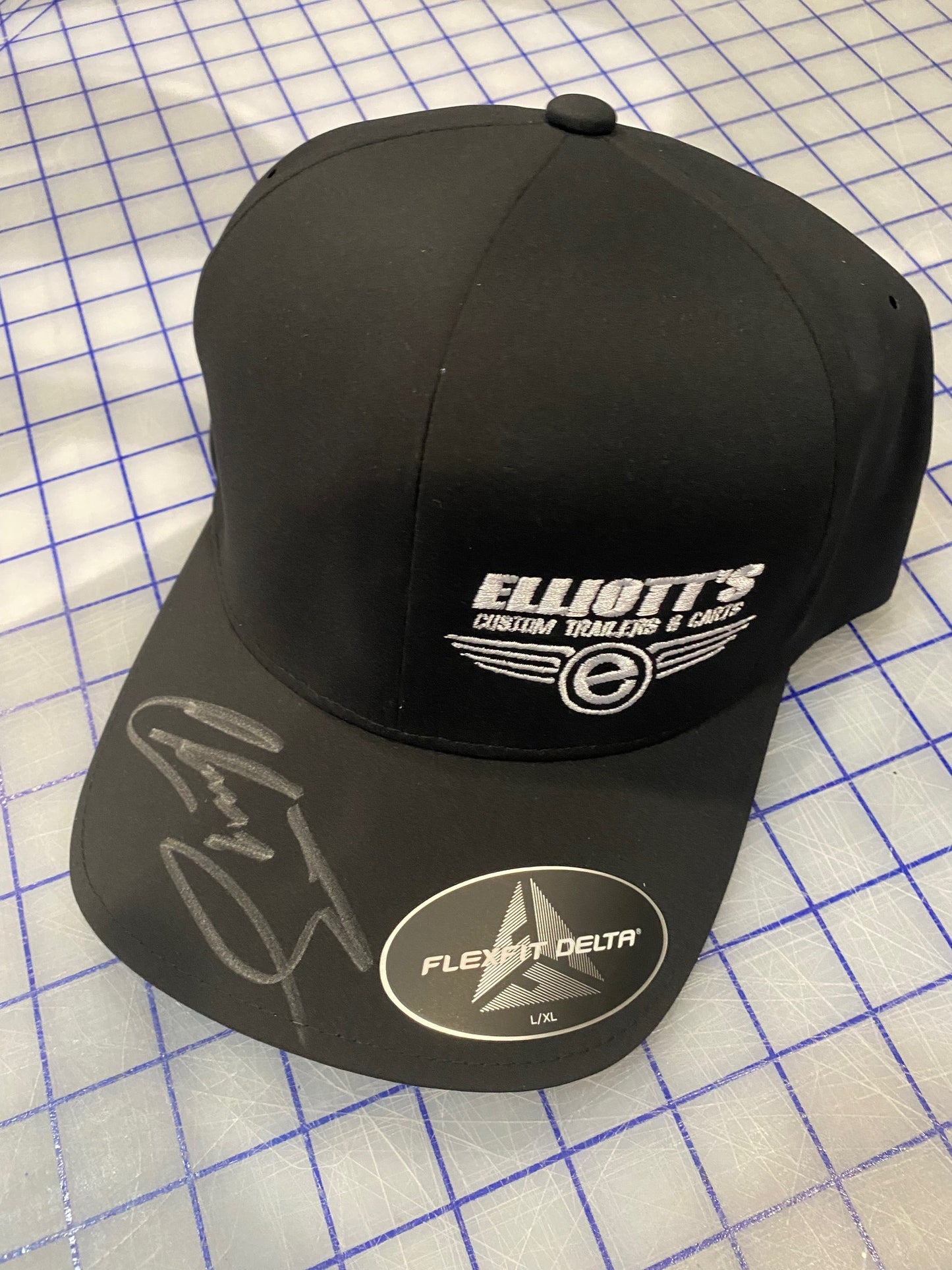 AUTOGRAPHED Elliott's Custom Trailers Hat (Limited Inventory)