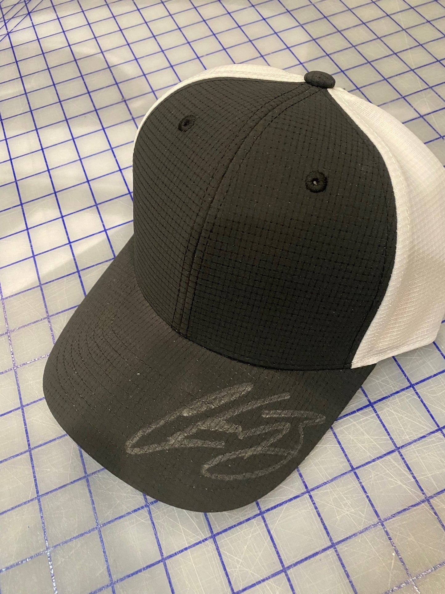 AUTOGRAPHED Black and White Imperial Hat (Limited Inventory)