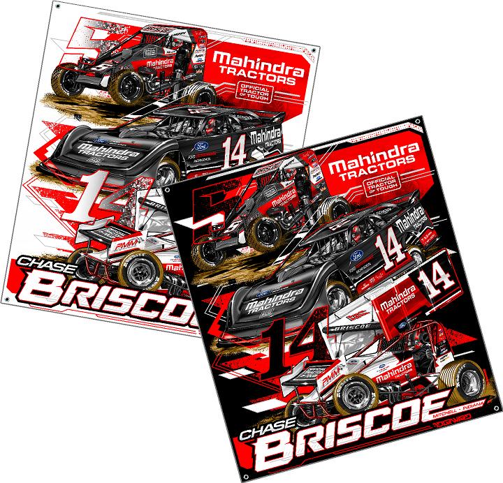 2022 Chasen Dirt Cars Wall Banner