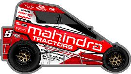 2024 #5 Mahindra Midget side shot decal