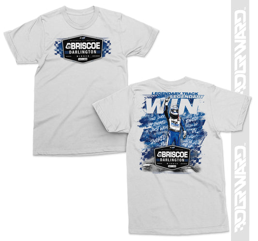 "Legendary Track, Legendary Win"  Darlington Win T-Shirt