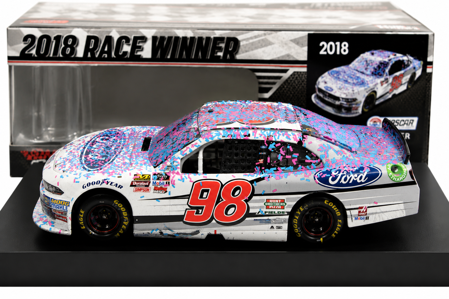 2018 1:24th Scale No. 98 Ford Mustang Xfininty First Win Charlotte (Standard)