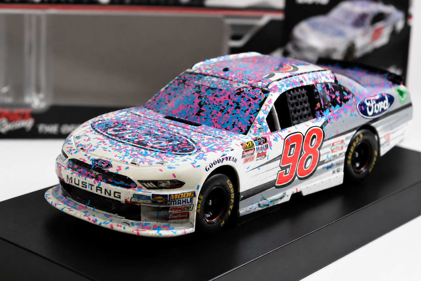 2018 1:24th Scale No. 98 Ford Mustang Xfininty First Win Charlotte (Standard)
