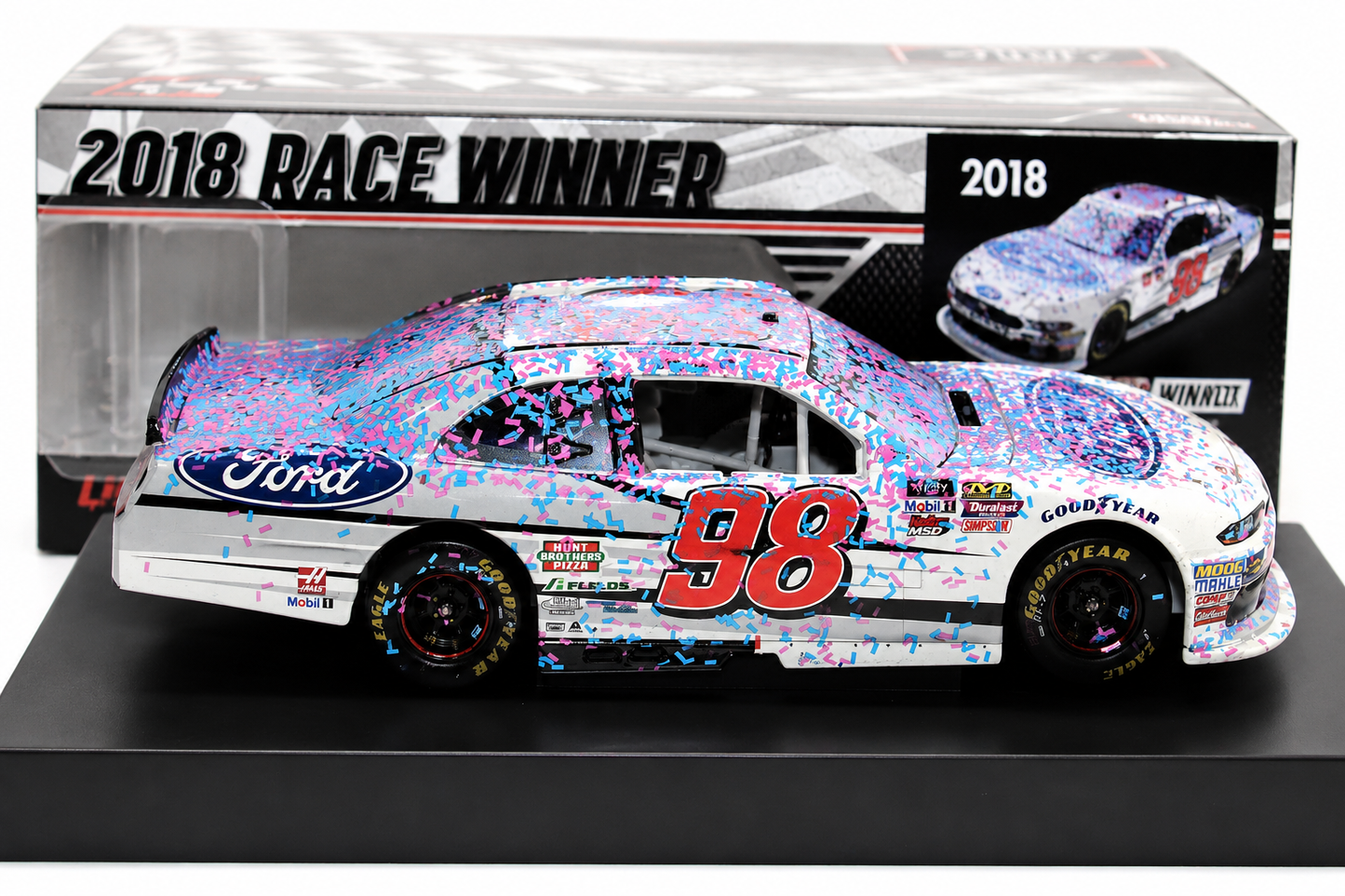 2018 1:24th Scale No. 98 Ford Mustang Xfininty First Win Charlotte (Standard)