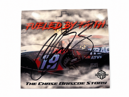 Autographed Fueled by Faith CD, The Chase Briscoe Story