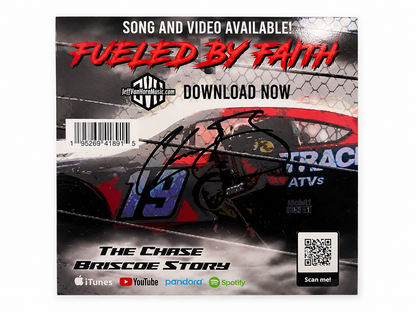 Autographed Fueled by Faith CD, The Chase Briscoe Story