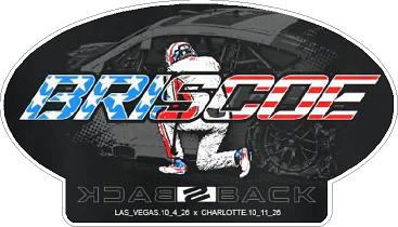 Chase Briscoe Back2Back Wins Decal