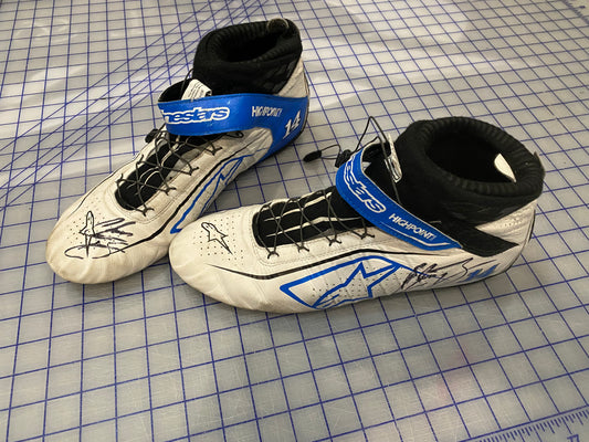SALE - AUTOGRAPHED Race Worn Shoes (Limited Inventory)