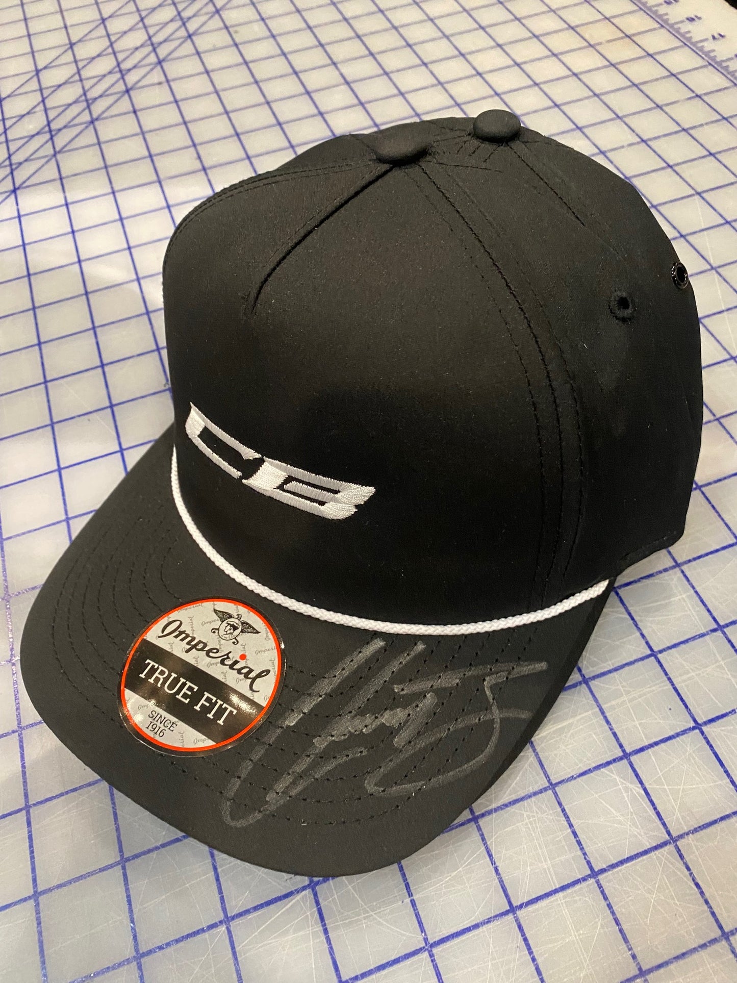 AUTOGRAPHED Black CBR Trucker Rope Hat (Limited Inventory)