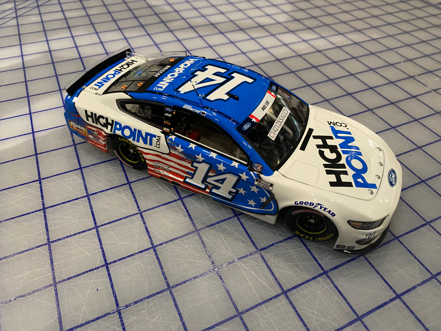 2021 1/24th Scale No. 14 HighPoint.com Salutes Prototype 1 of 1