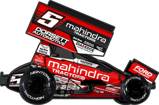 2024 #5 Mahindra Winged Sprint Car decal