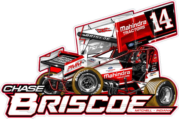 2022 #14 Mahindra Winged Sprint Car decal